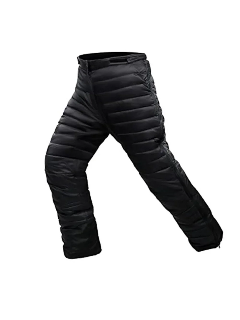 Men's Winter Ultra Warm Utility Down Pants Insulated Compression Snow Pants